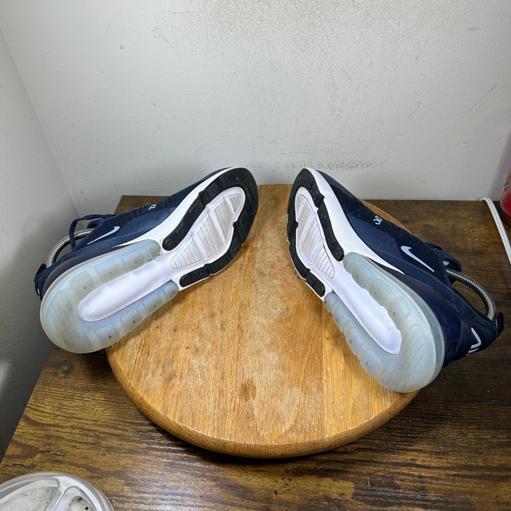 Nike Air Max 270 Midnight Navy Light Blue Sneakers 943345-407 Womens 8.5 7Y - Picture 8 of 8